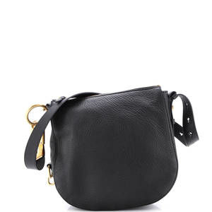 Burberry Small Knight Shoulder Bag Leather